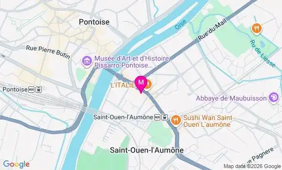 Localisation Carrefour City - 95310