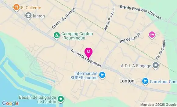 Localisation Carrefour Contact - 33138