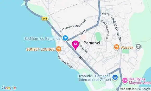 Localisation Pamandzi - 97615
