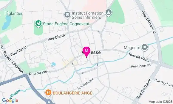 Localisation Leclerc Centre - 95500