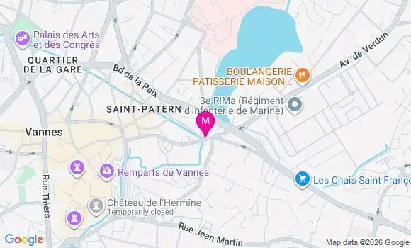 Localisation Le Joker Presse - 56000