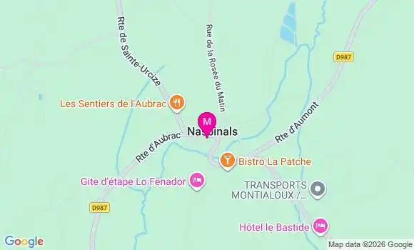 Localisation Nasbinals - 48260