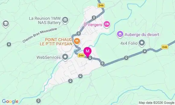 Localisation Bras Chevrettes Saint Andre - 97440