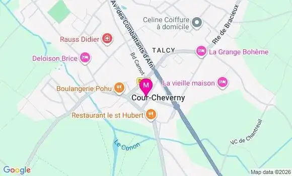 Localisation Cour Cheverny - 41700