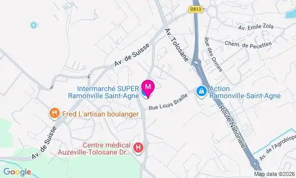 Localisation Intermarche Super - 31520