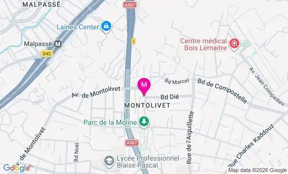 Localisation Carrefour Express - 13012