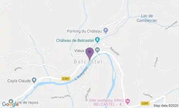 Localisation Goutrens Ap - 12390