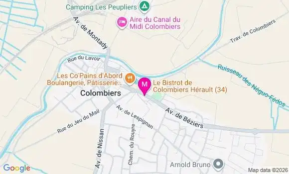 Localisation Carrefour Express - 34440