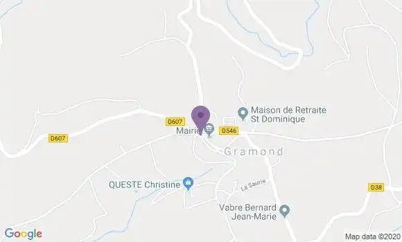 Localisation Gramond Ap - 12160