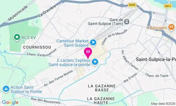 Localisation Carrefour Market - 81370