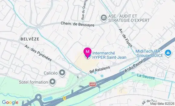 Localisation Intermarche Hyper - 31240
