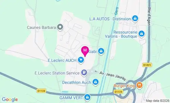 Localisation E.leclerc - 32000
