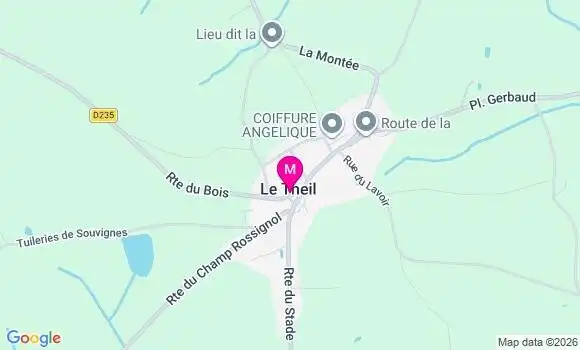 Localisation Le Theil - 03240