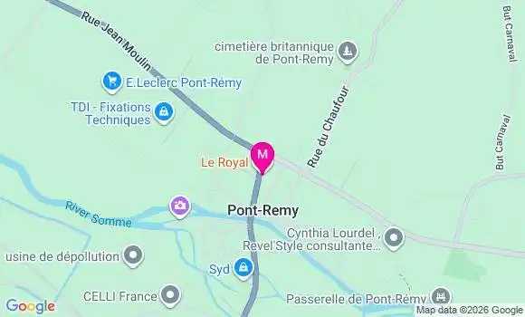 Localisation Le Royal - 80580