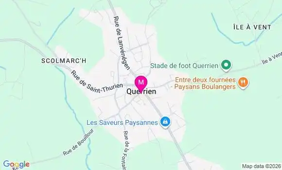 Localisation Querrien - 29310
