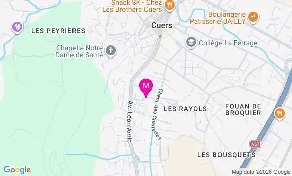 Localisation U Express - 83390