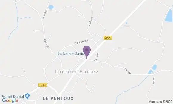 Localisation Lacroix Barrez Bp - 12600