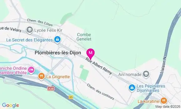 Localisation Carrefour Express - 21370