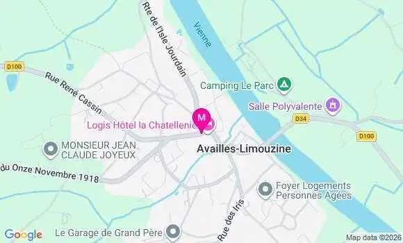 Localisation Availles Limouzine - 86460