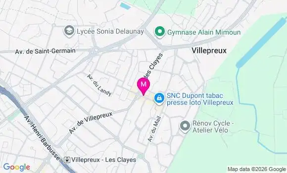 Localisation Carrefour City - 78450