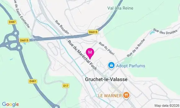 Localisation Gruchet le Valasse - 76210