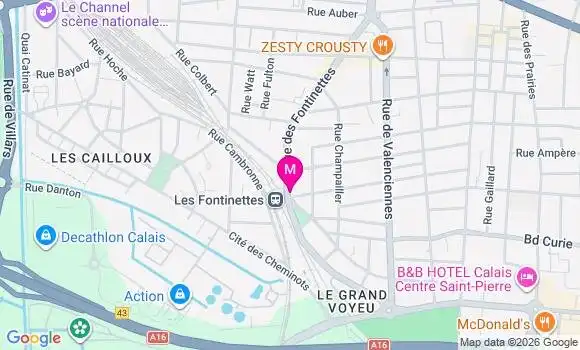 Localisation Vival - 62100