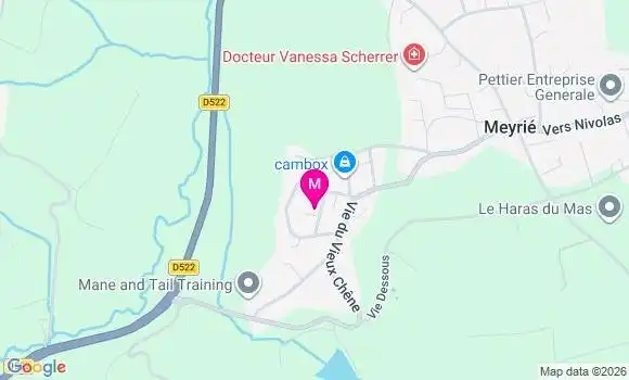 Localisation Meyrie - 38300