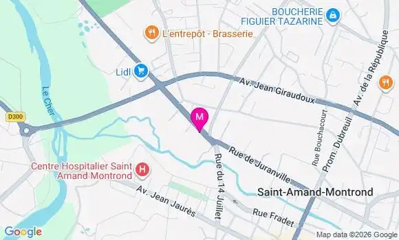 Localisation Intermarche Hyper - 18200