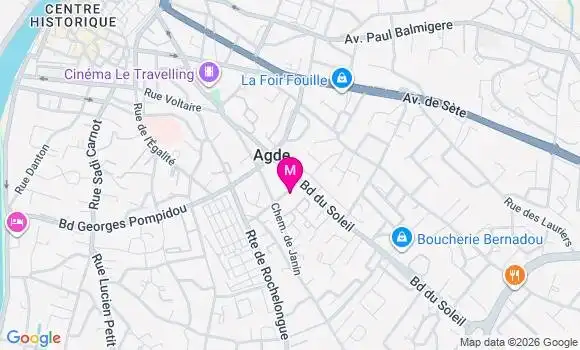 Localisation Carrefour Express - 34300