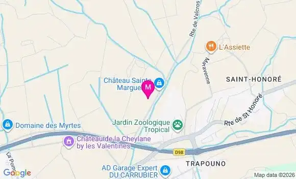 Localisation Vival - 83250