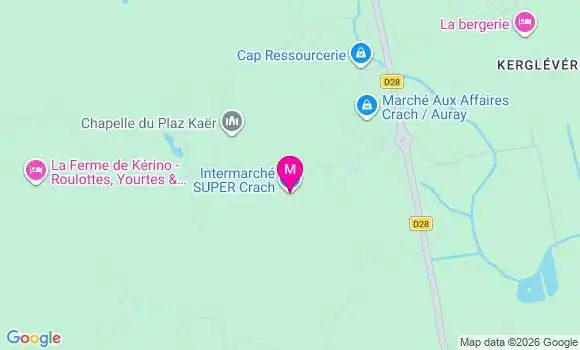 Localisation Intermarche Super - 56950