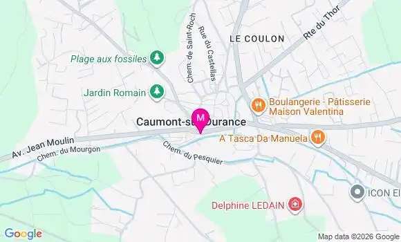 Localisation Carrefour Express - 84510
