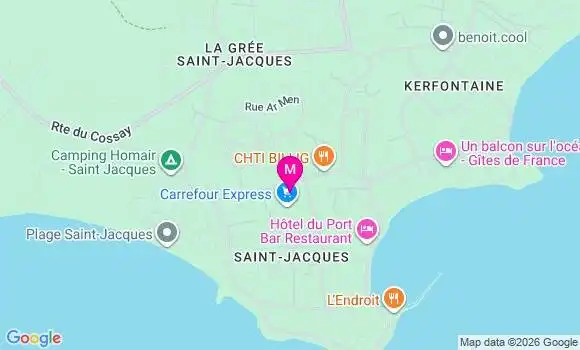 Localisation Carrefour Express - 56370