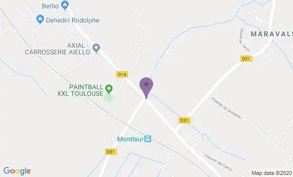 Localisation Montlaur Ap - 12400