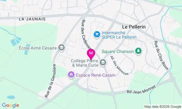 Localisation Intermarche Super - 44640