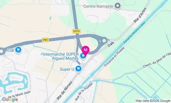 Localisation Intermarche Super - 30220