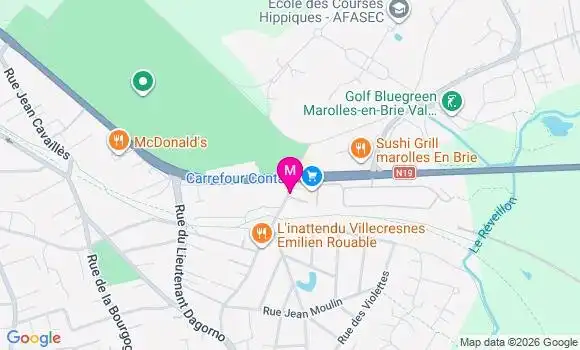 Localisation Carrefour Cont - 94440