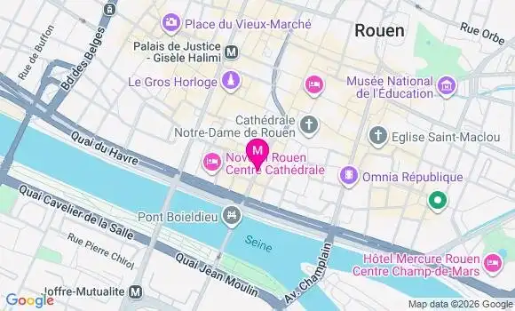 Localisation Carrefour City Pont - 76000