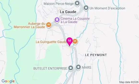 Localisation Carrefour Contact - 06610