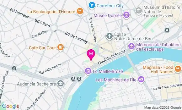 Localisation Carrefour Contact - 44100