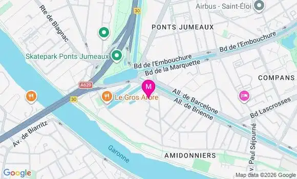 Localisation Auchan Supermache - 31400