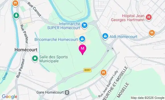 Localisation Intermarche Super - 54310