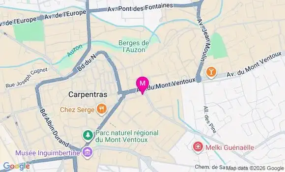 Localisation Intermarche Super - 84200
