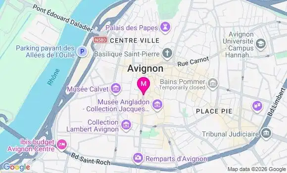 Localisation Carrefour City République - 84000