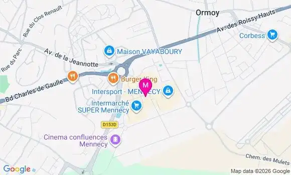 Localisation Intermarche Super - 91540