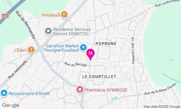 Localisation Carrefour Market - 35235