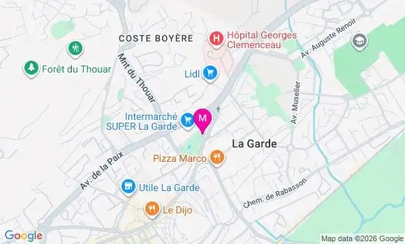 Localisation Intermarche Super - 83130