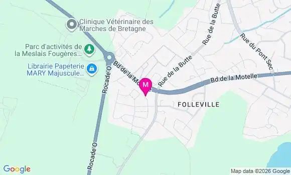Localisation E.leclerc - 35133
