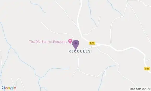 Localisation Recoules Previnquieres Bp - 12150