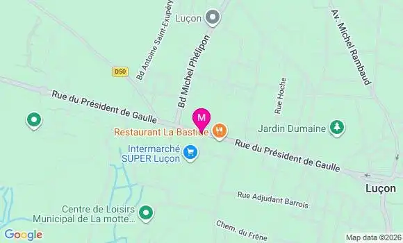 Localisation Intermarche Super - 85400